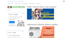 Desktop Screenshot of darbas.lt